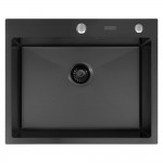 Мойка кухонная Arfeka Eco Black с коландером AR 001 и дозатором AR DS 11 Мойка кухонная Arfeka Eco Black с коландером AR 001 и дозатором AR DS 11